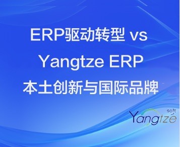 ERP系统：企业数字化转型的引擎与挑战 —— Yangtze Soft ERP：本土创新与国际品牌的较量