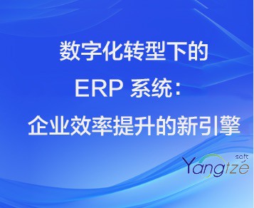 数字化转型下的 ERP 系统：企业效率提升的新引擎