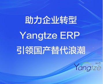 助力企业转型，扬子Yangtze ERP 引领国产替代浪潮